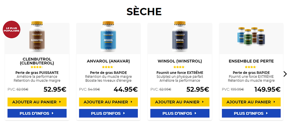 Quantité hgh début